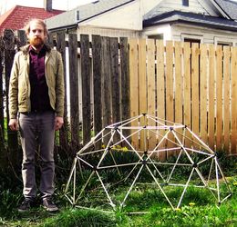 Dome size compared to man